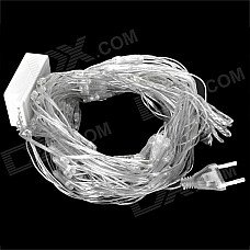 Decoration 120-LED Party Red Net Light for Christmas - Transparent Decoration 120-LED Party Red Net Light for Christmas - Transparent