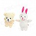 Cute Animals Figure Dolls Finger Puppets Plush Toys (10 PCS)