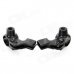 Motorcycle Handlebar Rear View Mirror Mount Adapter Holder (Pair)
