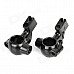 Motorcycle Handlebar Rear View Mirror Mount Adapter Holder (Pair)