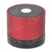 A02 Rechargeable Bluetooth v2.1 Stereo Multi-Media Speaker w/ TF - Red + Black