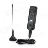 TV0668 Digital DVB-T TV Receiver USB Dongle w/ Remote Control / Antenna / FM Radio - Black