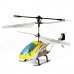 Rechargeable 3.5-CH IR Remote Controlled R/C Helicopter w/ Gyro - Yellow + Blue + White Rechargeable 3.5-CH IR Remote Controlled R/C Helicopter w/ Gyro - Yellow + Blue + White