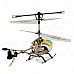 Rechargeable 3.5-CH IR Remote Controlled R/C Helicopter w/ Gyro - Yellow + Blue + White Rechargeable 3.5-CH IR Remote Controlled R/C Helicopter w/ Gyro - Yellow + Blue + White