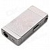 BCZ369-1 Stainless Steel Windproof Dual-Flame Gas Lighter - Silver BCZ369-1 Stainless Steel Windproof Dual-Flame Gas Lighter - Silver