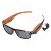 LY-C3 Fashion Rechargeable Bluetooth v2.1 UV400 Glasses Stereo Earphone w/ Microphone / TF