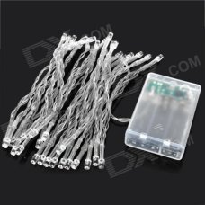 3W 40-LED Blue Light Decoration String Light for Christmas / Wedding Party (3 x AA) 3W 40-LED Blue Light Decoration String Light for Christmas / Wedding Party (3 x AA)