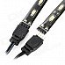 Sencart Waterproof 9W 810lm 18-SMD 5730 LED White Light Car Clearance Lamp Strip (2 PCS / 12V) Sencart Waterproof 9W 810lm 18-SMD 5730 LED White Light Car Clearance Lamp Strip (2 PCS / 12V)