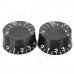 Plastic Speed Control Knobs for LP Electric Guitar / Bass - Black (2 PCS)