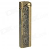 Stainless Steel Windproof Butane Jet Lighter - Bronze
