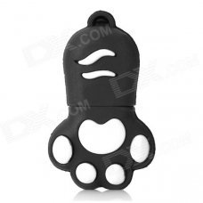 Cat's Paw Style USB 2.0 Flash Drive - Black + White (32GB) Cat's Paw Style USB 2.0 Flash Drive - Black + White (32GB)