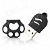 Cat's Paw Style USB 2.0 Flash Drive - Black + White (32GB) Cat's Paw Style USB 2.0 Flash Drive - Black + White (32GB)