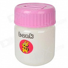 Creative 1.6" LCD Digital Coin Counting Bank - Pink + White Creative 1.6" LCD Digital Coin Counting Bank - Pink + White