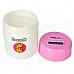 Creative 1.6" LCD Digital Coin Counting Bank - Pink + White Creative 1.6" LCD Digital Coin Counting Bank - Pink + White