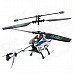 Rechargeable 2.5-CH IR Remote Controlled R/C Helicopter - White + Black + Blue Rechargeable 2.5-CH IR Remote Controlled R/C Helicopter - White + Black + Blue