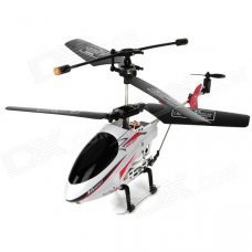 Rechargeable 2.5-CH IR Remote Controlled R/C Helicopter - White + Black + Red Rechargeable 2.5-CH IR Remote Controlled R/C Helicopter - White + Black + Red