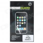 Glossy Screen Protector Guard for Ipod Nano 7 - Transparent White (5 PCS)
