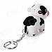 Cow Style LED Light Plastic Keychain - White + Black + Red (3 x AG10) Cow Style LED Light Plastic Keychain - White + Black + Red (3 x AG10)