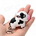 Cow Style LED Light Plastic Keychain - White + Black + Red (3 x AG10) Cow Style LED Light Plastic Keychain - White + Black + Red (3 x AG10)