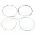 Replacement Steel Wire Violin Strings Set for Size 1/4 - Silver (4 PCS)