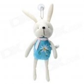 baby CT017 PP Cotton + Plush Cute Rabbit Toy - Blue