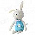 baby CT017 PP Cotton + Plush Cute Rabbit Toy - Blue