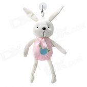 baby CT017 PP Cotton + Plush Cute Rabbit Toy - Pink