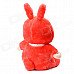 Babytalk A0021 Super Cute Soft Rabbit Doll Toy - Red