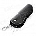 CT001 Universal Genuine Leather Protective Pouch Keychain for Car Smart Key - Black CT001 Universal Genuine Leather Protective Pouch Keychain for Car Smart Key - Black
