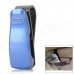 Car Vehicle Sun Visor Clip Sunglasses / Eyeglass Holder - Blue Car Vehicle Sun Visor Clip Sunglasses / Eyeglass Holder - Blue