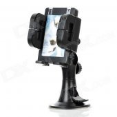 Universal Car Swivel Air Vent Mount Holder for GPS / Cellphone - Black