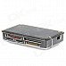 High Speed USB 2.0 SD / Micro SD / M2 / XD / MS / CF Card Reader - Black High Speed USB 2.0 SD / Micro SD / M2 / XD / MS / CF Card Reader - Black