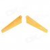 Replacement PVC Main Rotor Blades for 33008 Helicopter - Yellow (2 PCS)