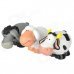 Cute Nodding Head Gum Cow / Horse / Sheep Set - White + Grey + Black (3 PCS)