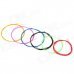 A107 Nylon Core Copper Alloy Wound Strings Set for Classical Guitar - Multi-Colored (6 PCS)