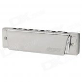 Easttop Mini 10-Holes Blues Harmonica - Silver