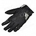PRO-BIKER MCS-22 Full-Fingers Motorcycle Racing Gloves - Black (Pair / Size M) PRO-BIKER MCS-22 Full-Fingers Motorcycle Racing Gloves - Black (Pair / Size M)