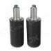 Universal Motorcycle Extended Frame Sliders Crash Protectors - Black (2PCS)