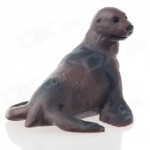 OP12 Sea Lion Shaped Table Decoration - Grey + Brown
