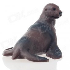 OP12 Sea Lion Shaped Table Decoration - Grey + Brown