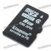 Genuine Kingston 8GB SDHC MicroSD/TF Memory Card (Class 4) Genuine Kingston 8GB SDHC MicroSD/TF Memory Card (Class 4)