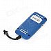 GT02A Portable Quadband Multi-Function GPS / GSM Vehicle Tracker - Blue GT02A Portable Quadband Multi-Function GPS / GSM Vehicle Tracker - Blue