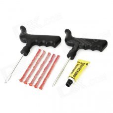 Auto Car Tubeless Tire Puncture Plug Repair Sealant Cement Fix Tool Kit Auto Car Tubeless Tire Puncture Plug Repair Sealant Cement Fix Tool Kit