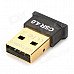 Ultra-Mini Bluetooth CSR 4.0 USB Dongle Adapter - Black + Golden