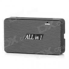 D12090024 USB2.0 TF / SD / MMC / MS / M2 / MS Pro All-in-One Memory Card Reader - Black (Max 32GB) D12090024 USB2.0 TF / SD / MMC / MS / M2 / MS Pro All-in-One Memory Card Reader - Black (Max 32GB)