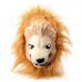 Lion Pattern Foam + Plush Mask for Cosplay / Halloween Costume - Yellow