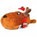 WENTONGZI Cute Deer Style Odor Absorber Bamboo Charcoal Bag for Auto - Brown + Red WENTONGZI Cute Deer Style Odor Absorber Bamboo Charcoal Bag for Auto - Brown + Red