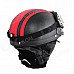 Cool Motorcycle Outdoor Sports Racing Half Helmet - Black + Red