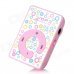 Mini Pressing Button MP3 Player w/ TF - Pink Mini Pressing Button MP3 Player w/ TF - Pink