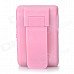 Mini Pressing Button MP3 Player w/ TF - Pink Mini Pressing Button MP3 Player w/ TF - Pink